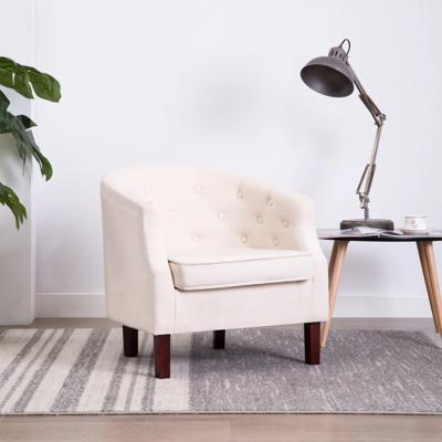 Fauteuil stof beige Fauteuil stof beige