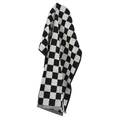 Bunzlau Castle - Handdoek 53x60cm Block zwart (GOTS)