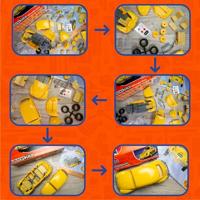 Airfix Quickbuild VW Beetle Geel - thumbnail