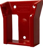 Stealthmounts Batterijhouders voor Milwaukee M18 18v | Rood | 6 stuks - BM-MW18-RED-6 - thumbnail