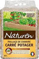 Mulch Moestuin vierkant NATCHA3 UAB 30 L - Formaat geschikt voor moestuin - Voorkomt onkruidgroei - 30 L = 1,5m² - - thumbnail