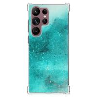 Back Cover Samsung Galaxy S23 Ultra Painting Blue - thumbnail