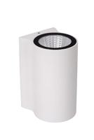 Lucide AKRA - Wandlamp Binnen/Buiten - LED - 1x6W 2700K - IP54 - Wit - thumbnail