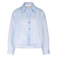 Nukus Iris Blouse Stripe | Ice/Offwhite - thumbnail