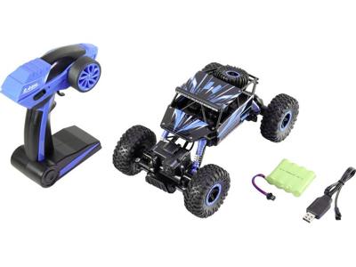 Basetech Rock Crawler 1:18 RC modelauto voor beginners Elektro Crawler 4WD