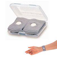 Sea Band Volwassenen Anti-misselijkheid Armband Grijs 2 Stuks - thumbnail
