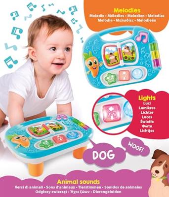 De Boerderij - Mini educatieve tafel - CAROTINA BABY - Ontdekking van dieren, geluiden en melodieën