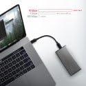 AXAGON EEM2-SG2 RAW BOX M.2 SSD-behuizing USB-C 3.2 Gen 2 10 GBit/s M.2 PCIe NVMe 2242, 2260, 2280 EEM2-SG2 - thumbnail