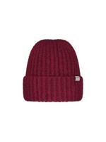 Barts Neide Beanie Muts Dames Burgundy One Size - thumbnail