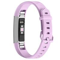 FitBit Alta HR siliconen bandje met gesp - Maat: Large - Lila - thumbnail
