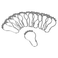 Differnz Anello douchegordijnring metaal chroom - thumbnail