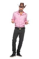 Shirt party dude roze - thumbnail