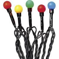Hellum 576788 Motief lichtketting Kogel Buiten werkt op het lichtnet Aantal lampen 80 LED RGB Verlichte lengte: 7.9 m Timer - thumbnail