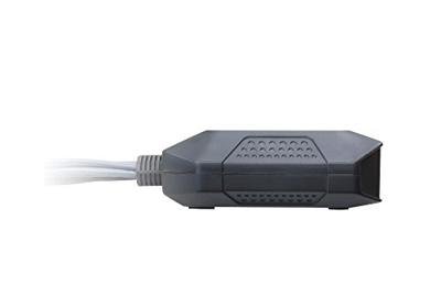 Aten 2-poorts USB DisplayPort-kabel KVM-switch met externe poortselectieschakelaar Aten 2-poorts USB DisplayPort-kabel KVM-switch met externe poortselectieschakelaar