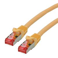 ROLINE patchkabel Cat.6 S/FTP (PiMF), componentniveau, LSOH, geel, 0,3 m - thumbnail