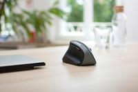 Ergonomische muis - CHERRY MW 4500 LEFT - Voor linkshandigen, 45° kantelbaar - Zwart - thumbnail