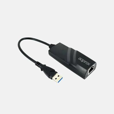 Adapter USB naar Netwerk RJ45 approx! APPC07GV3 Gigabit Ethernet Adapter USB naar Netwerk RJ45 approx! APPC07GV3 Gigabit Ethernet