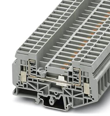 Phoenix Contact 3026285 Glijbrugklem 8.2 mm Schroeven Grijs 50 stuk(s) Piece