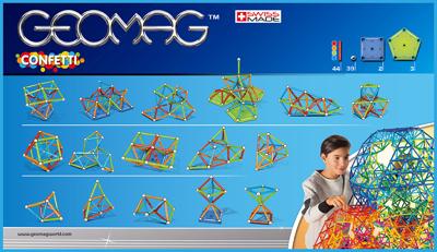 Geomag Confetti 88-delig Geomag Confetti 88-delig