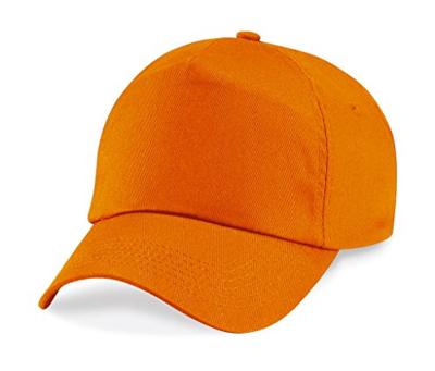 Beechfield CB10 Original 5 Panel Cap - Orange - One Size