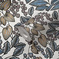 Architects Paper Floral Impression - Blauw - Bloemrijk - 377548 - thumbnail