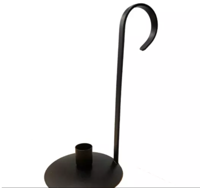 Kandelaar lepel L zwart Buitengewoon de Boet - Buitengewoon de boet