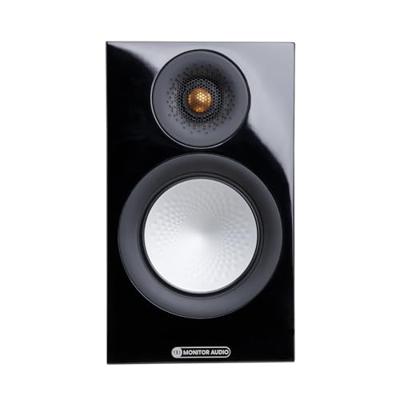 Monitor Audio: Silver 50 7G Boekenplank Speakers - 2 stuks - Black Oak - thumbnail