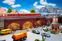 Faller 120571 H0 Arcades met winkels en interieur - thumbnail