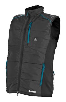 Makita DCV202Z2XL Verwarmd vest XXL | Zonder accu's en lader | Inclusief jasadapter | In doos - DCV202Z2XL