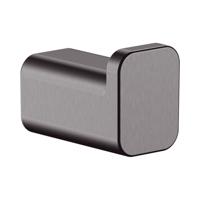 Hansgrohe Handdoekhaak AddStoris Geborsteld Zwart Chroom - thumbnail