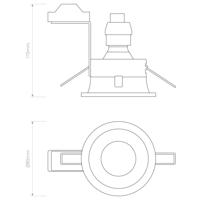 Astro - Minima Round Fixed IP65 Spot / Plafondlamp - thumbnail
