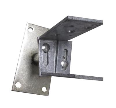 Connex Paalhouder U Op Plaat 80->150 Vvz - HV4270