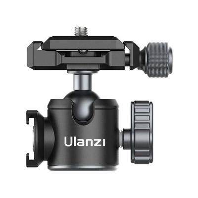 Ulanzi U-80L Arca Swiss statiefkop met balhoofd en cold shoe
