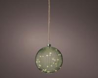 Lumineo microled bal 20cm groen/warm wit - thumbnail
