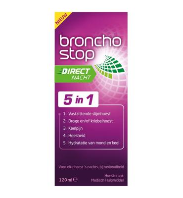 Bronchostop Direct Nacht 5-in-1 Hoestdrank
