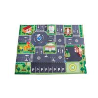 Kids Globe verkeerskleed met LED verkeerslichten - 72 x 120 cm - thumbnail