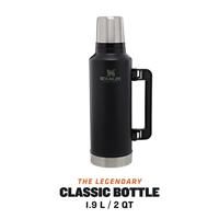 Stanley The Legendary Classic Bottle 1.9L / 2.0Qt Thermosfles Matte Black 1,9L - thumbnail