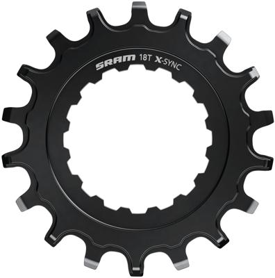 SRAM motortandwiel sprocket f.bosch 18t.,steel,black