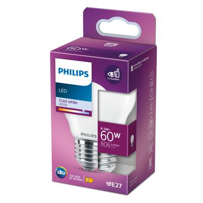 Philips Led Classic 60w E27 Cw P45 Fr Nd Srt4 Verlichting