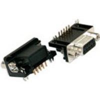 Intronics OEM SCW15F 15 polige D-sub female PCB connector - thumbnail