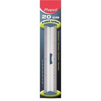 Liniaal Maped met handgreep 20cm aluminium - thumbnail