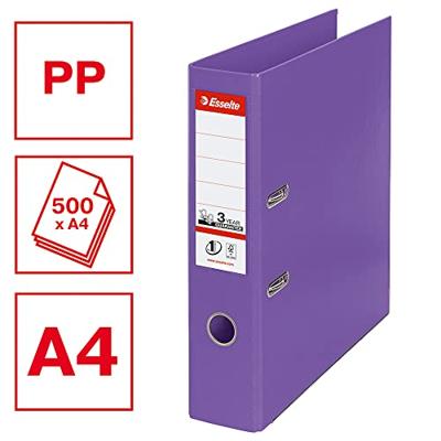 Esselte ordner Power N°1 violet, rug van 7,5 cm
