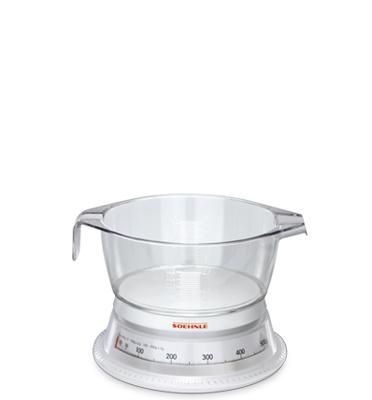Soehnle 65418 Vario Analoge Keukenweegschaal met Maatbeker 0.5L Wit