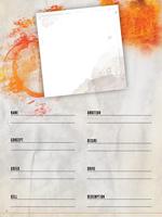 Hunter: The Reckoning 5th Edition RPG Journal Expanded Character Sheet Journal *Englische Version* - thumbnail