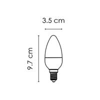 E14 LED kaarslamp 3.6W 250 lm vervangt 25W - thumbnail
