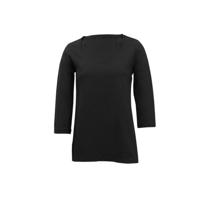 Shirt met ronde hals voor HAAR, zwart 36 - thumbnail