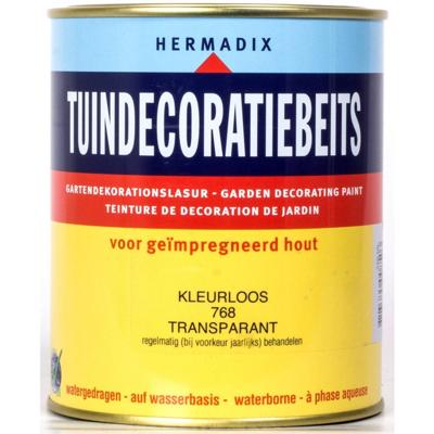 Tuindecoratiebeits 768 kleurloos 750 ml Hermadix - Hermadix