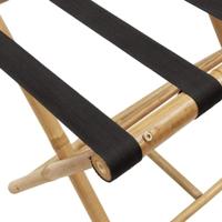 VidaXL Bagagerek inklapbaar 62x42x50,5 cm bamboe - thumbnail