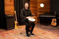 Meinl ADJ3-L Earth-serie djembe groot inclusief tas - thumbnail