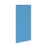 Pliss rolgordijn 60x150 cm stofbreedte 59,4 cm polyester blauw - thumbnail
